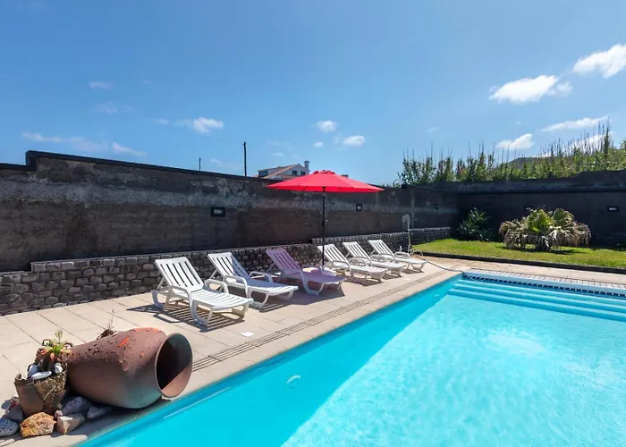 Villa Heated Saltwater Pool-private Beachside Oasis Mosteiros (Azores)